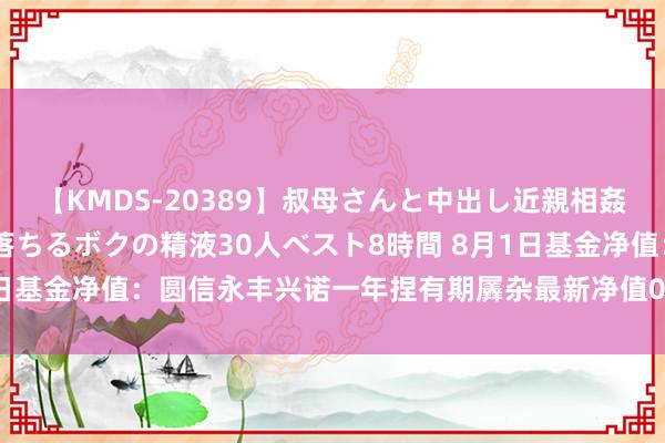 【KMDS-20389】叔母さんと中出し近親相姦 叔母さんの身体を伝い落ちるボクの精液30人ベスト8時間 8月1日基金净值：圆信永丰兴诺一年捏有期羼杂最新净值0.792，跌0.9%