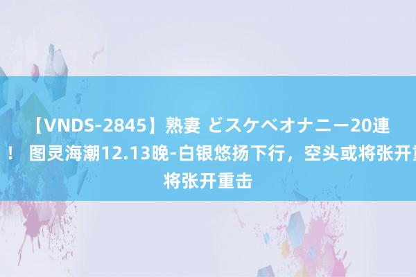 【VNDS-2845】熟妻 どスケベオナニー20連発！！ 图灵海潮12.13晚-白银悠扬下行，空头或将张开重击