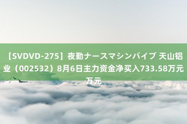 【SVDVD-275】夜勤ナースマシンバイブ 天山铝业（002532）8月6日主力资金净买入733.58万元